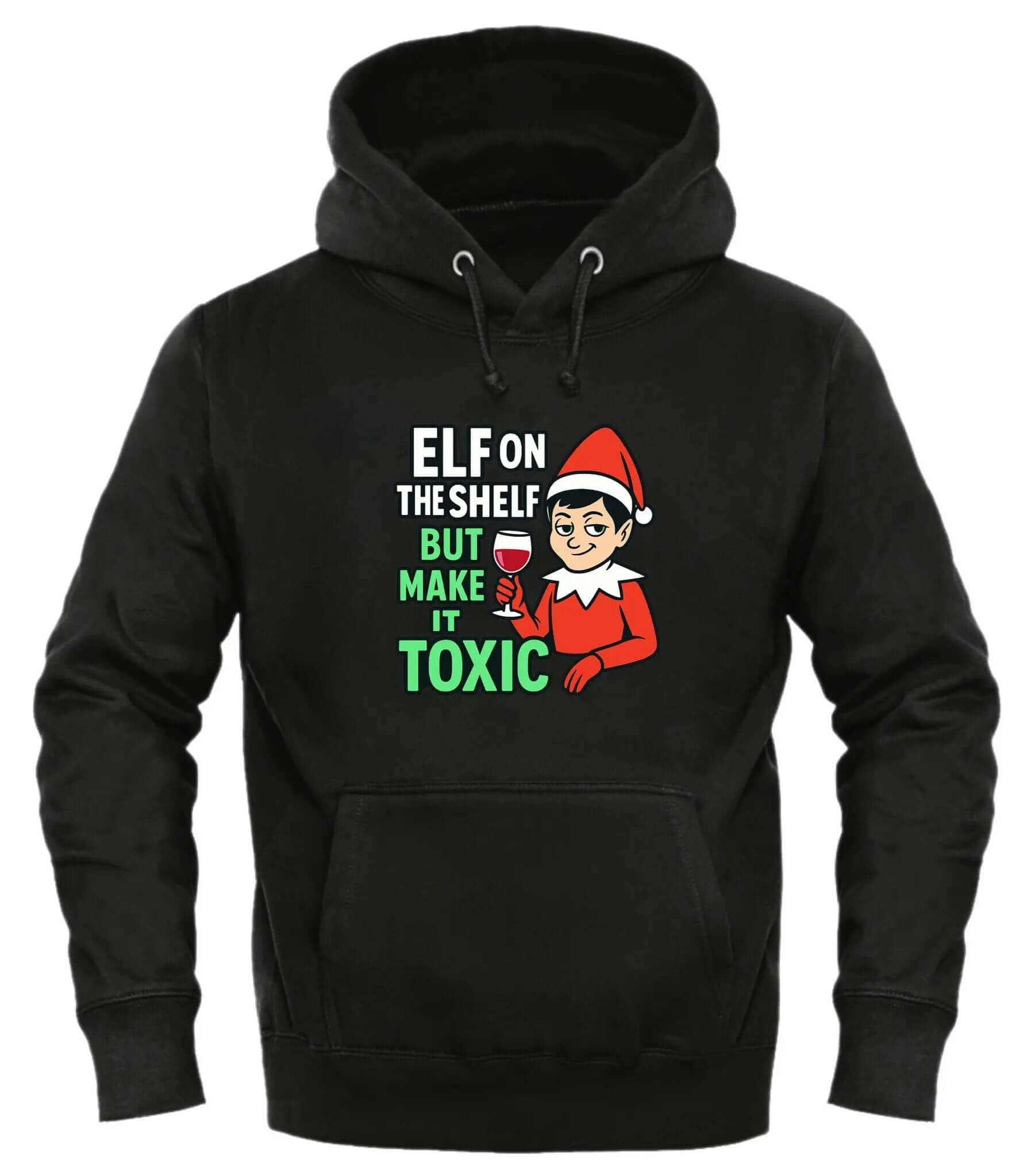 Toxic Elf on the Shelf Hoodie by GOOD TROUBLE FASHION - Good Trouble Fashion