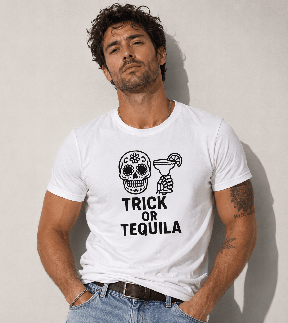 Trick or Tequila T-shirt - Perfect Party Tee for Fun-Loving Spirits - Good Trouble Fashion