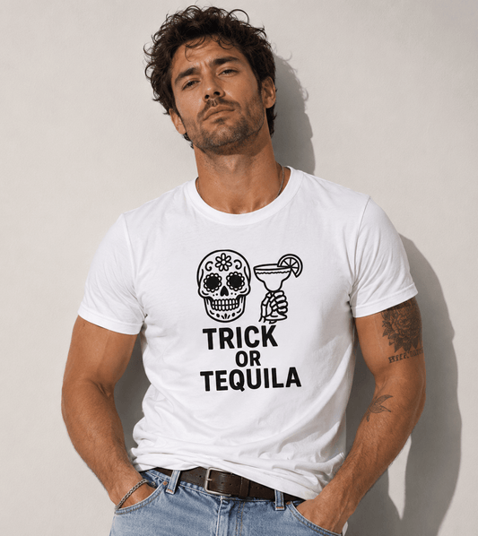 Trick or Tequila T-shirt - Perfect Party Tee for Fun-Loving Spirits - Good Trouble Fashion