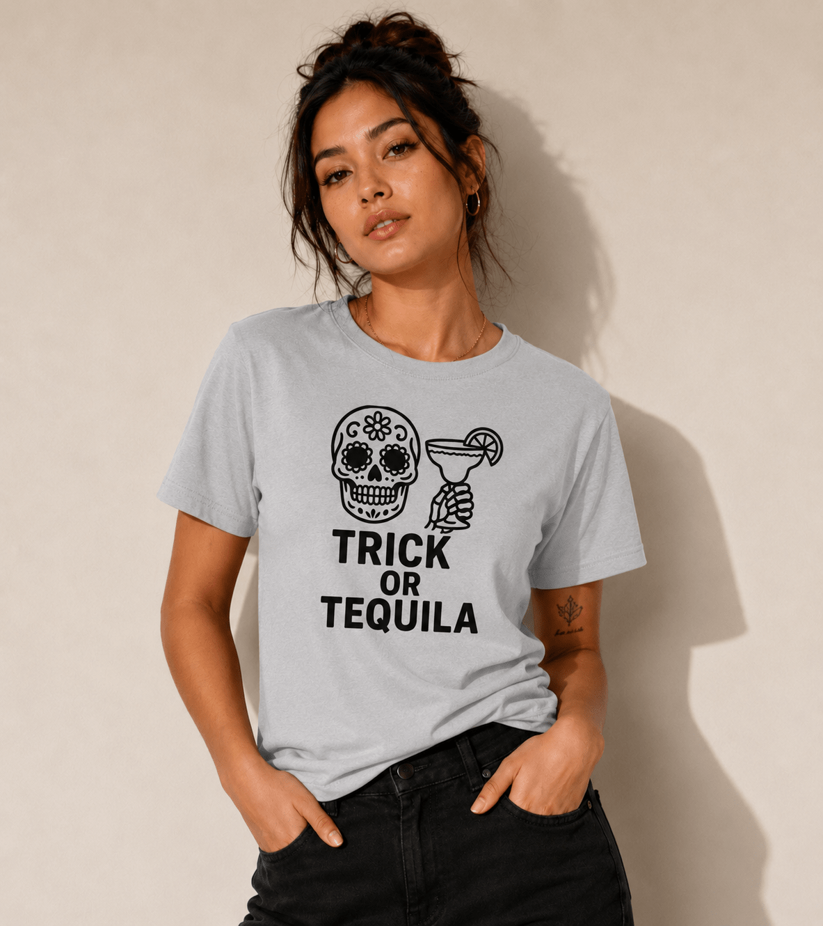 Trick or Tequila T-shirt - Perfect Party Tee for Fun-Loving Spirits - Good Trouble Fashion