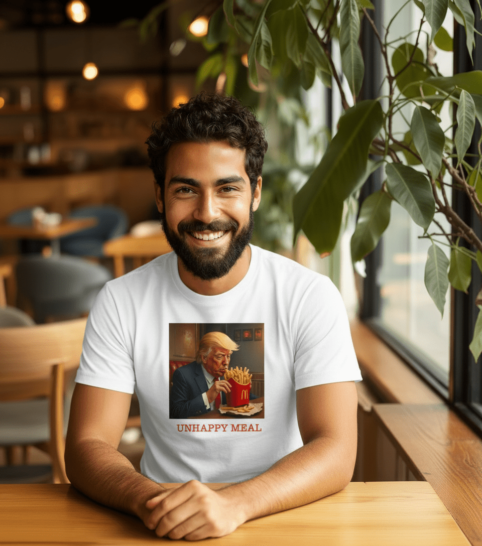 Unhappy Mean Anti Trump Tee - Bold Statement Apparel for Change - Good Trouble Fashion