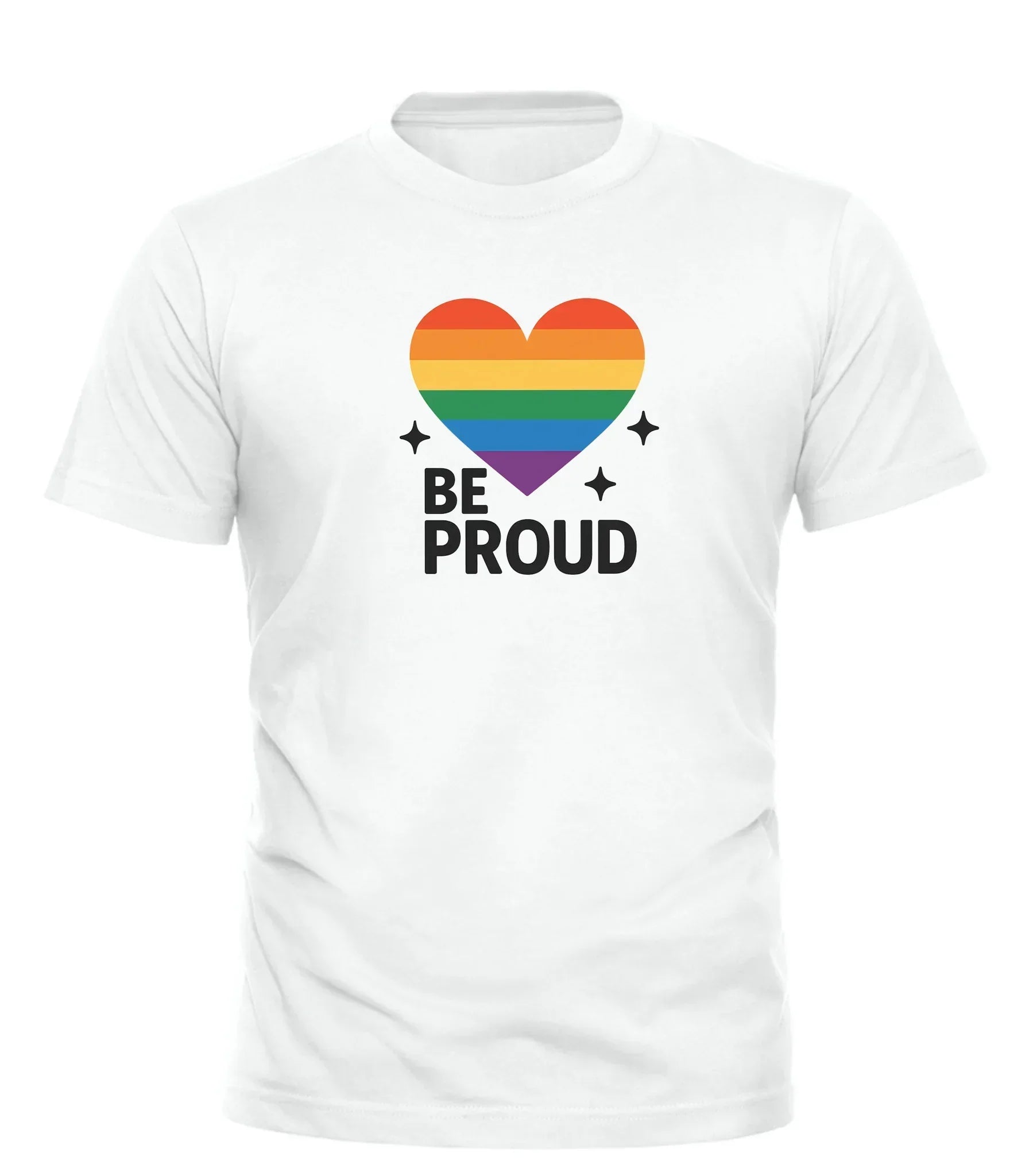 BE PROUD WITH LOVE PRIDE TEE