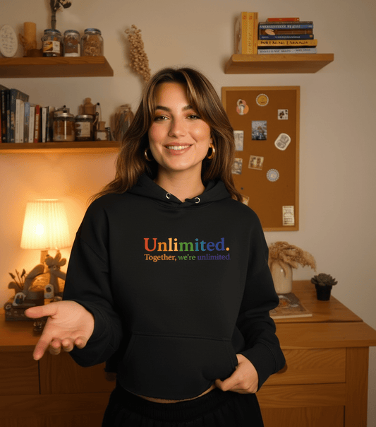 Wicked Unlimited Love Hoodie - Embrace Your Spirit with the Good Trouble Hoodie - Good Trouble Fashion