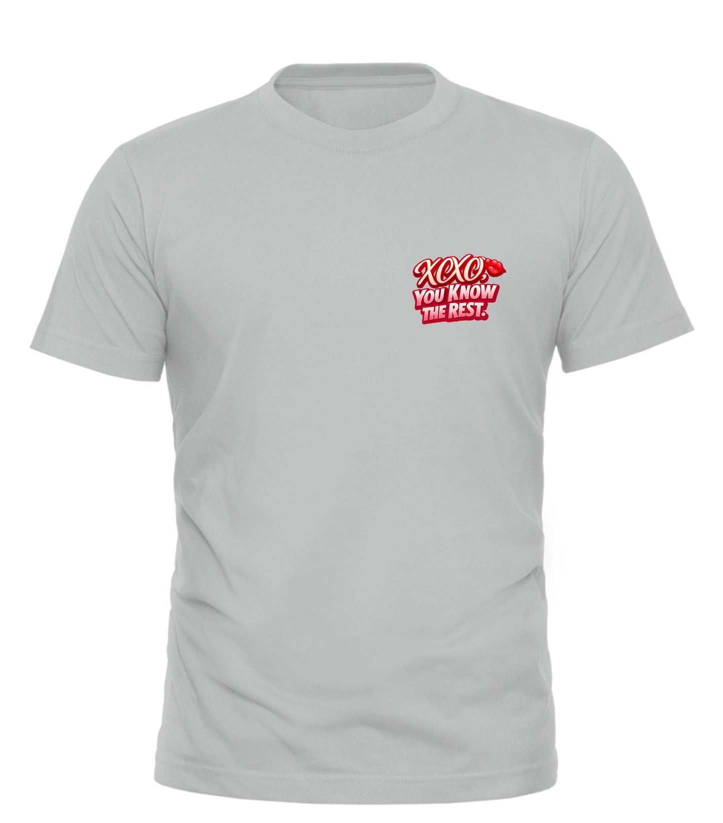 XOXO Flirty Graphic Tee Unisex T-Shirt for a Playful Look - Good Trouble Fashion