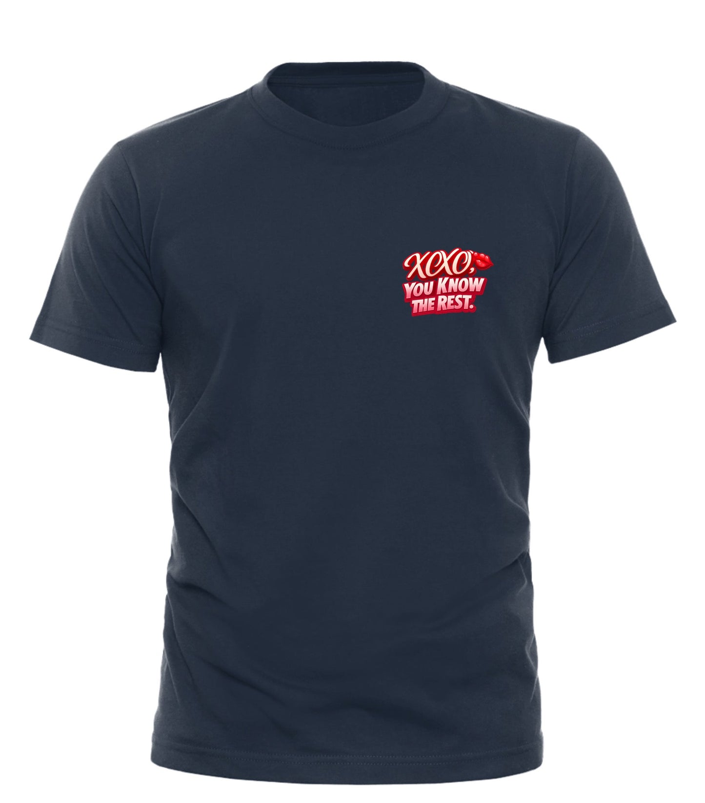 XOXO Flirty Graphic Tee Unisex T-Shirt for a Playful Look - Good Trouble Fashion