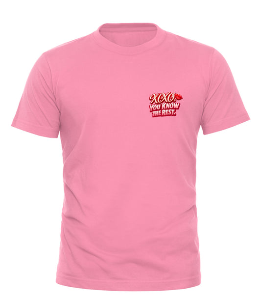 XOXO Flirty Graphic Tee Unisex T-Shirt for a Playful Look - Good Trouble Fashion