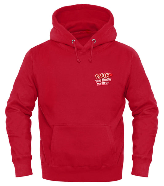 XOXO Hoodie for Valentine's Day - Unisex Flirty Valentine's Sweatshirt - Good Trouble Fashion